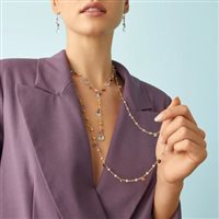 Collier Marco Bicego Femme Paradise in Or Diamante 0.10 Ct CB2586-B-MIX01A - CB2586-B-MIX01A